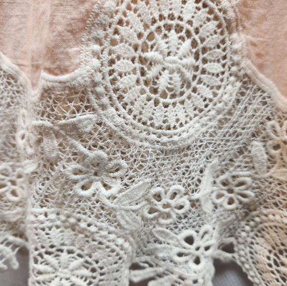 Tamsy Women's 3/4 Boho Pullover Top, Size, 1X - Picture 3 of 10